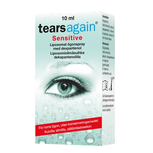 Tearsagain Sensitive - Спрей для глаз 10 мл