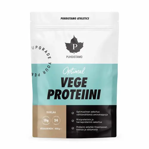Pudhistamo Athletics Vege Protein Chocolate 600 g