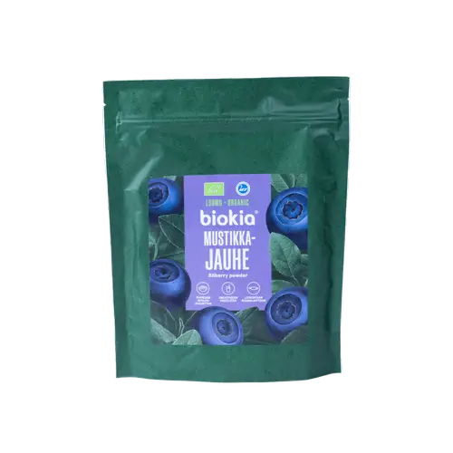 Порошок черники Biokia органический 150 г - срок годности истекает