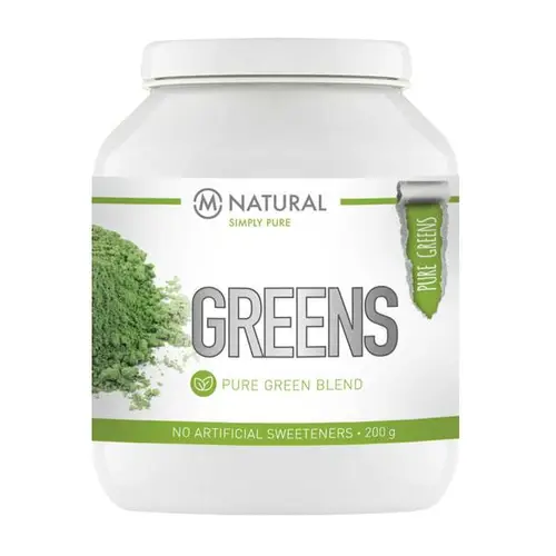 M-Natural Greens - Чистая зеленая порошковая смесь 200 г