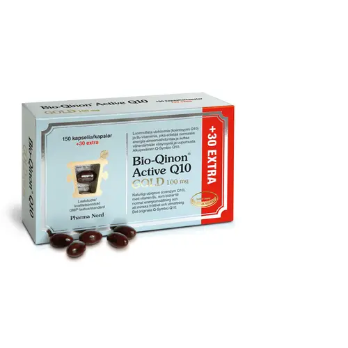 Pharma Nord Bio-Qinon Active Q10 GOLD 100 мг 150+30 капс.