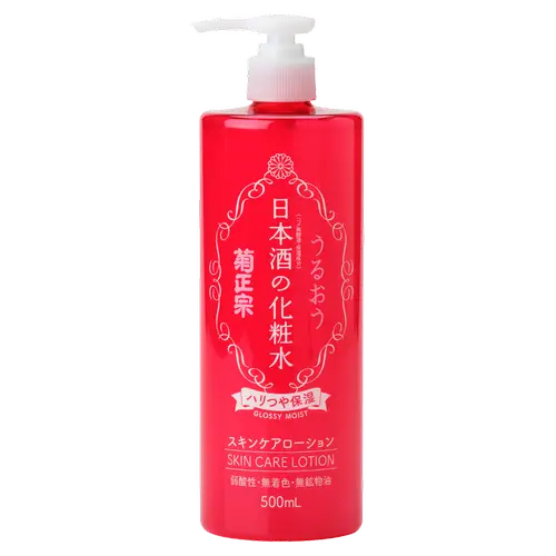Лосьон для ухода за кожей лица Kiku-Masamune Sake Glossy Moist Skin Care Lotion - Face Water 500 мл