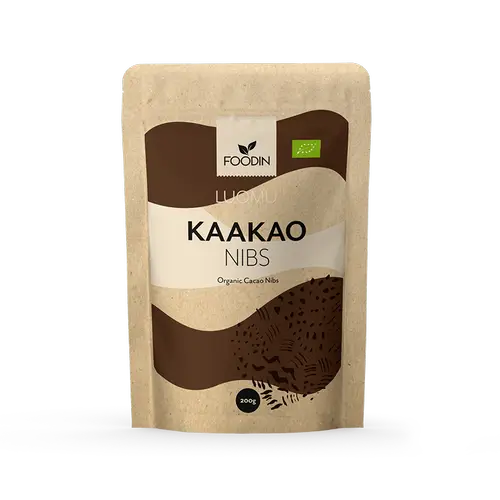 Foodin какао-бобы органические 200 г