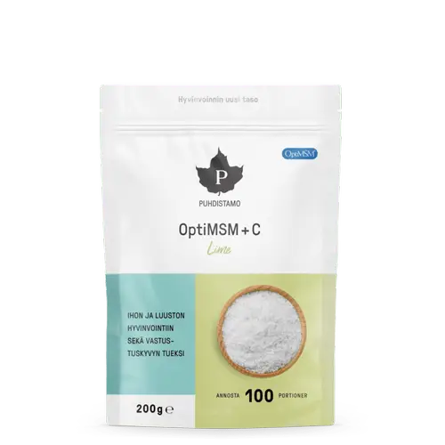 Очищающее средство OptiMSM + C Lime - порошок 200 г