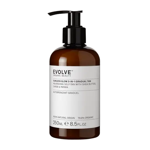 Evolve Sunless Glow 3-в-1 Gradual Tan - крем-автозагар для тела 250 мл