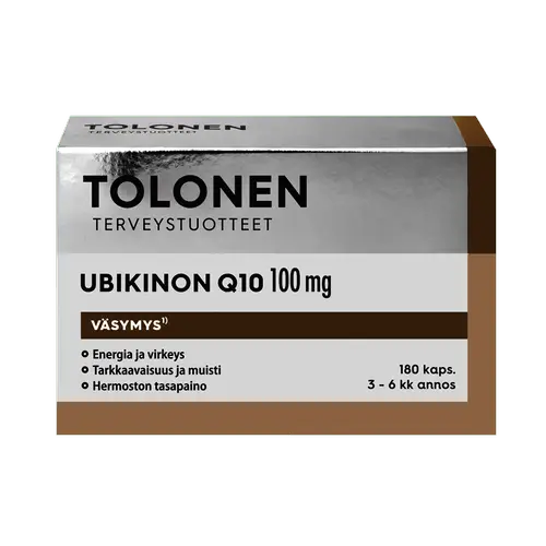 Толонен Убикинон Q10 100 мг 180 капс.