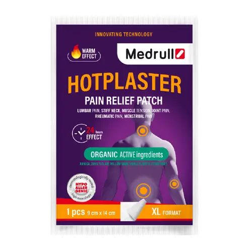Medrull Hotplaster 9 см x 14 см - Теплоизоляционный пластырь 1 шт.