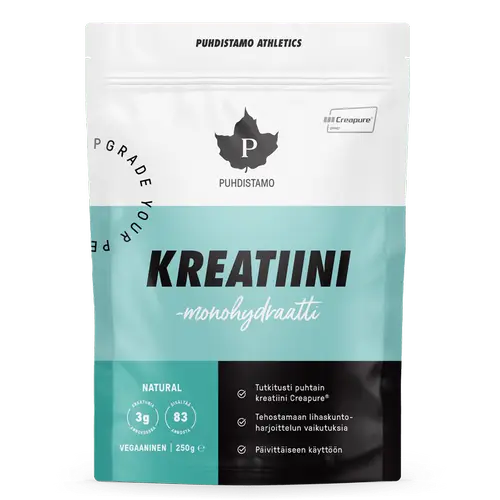 Puhistamo Natural Creatine - Monohydrate 250 г