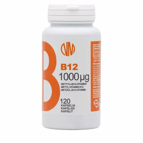 Natura Media B12 1000 мкг 120 капс. - лот
