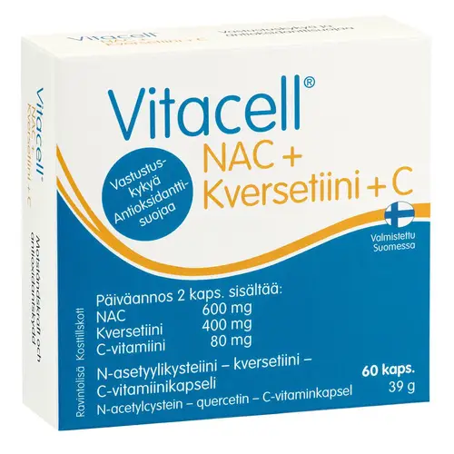 Vitacell NAC+ Кверцетин + C 60 капс.