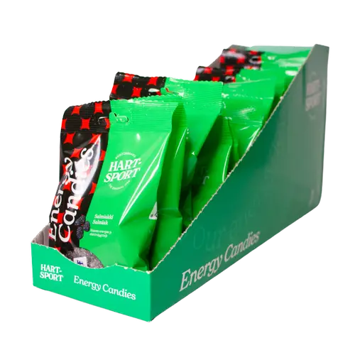 Конфеты Hart-Sport Energy Salmiakki 18 x 80 г Оптовая упаковка - партия - дата 10/2025