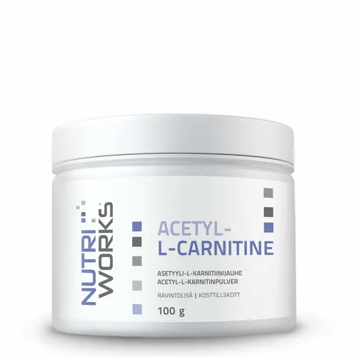 Nutri Works Acetyl-L-Carnitine - порошок ацетил-L-карнитина 100 г