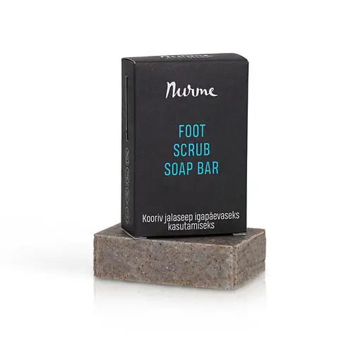 Nurme Foot Scrub Soap Bar - Отшелушивающее мыло для ног 110 г