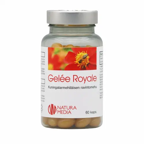 Natura Media Gelée Royale 500 мг 60 капсул.