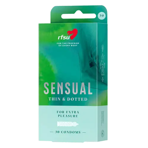RFSU Sensual Thin & Dotted - Презервативы 30 шт.