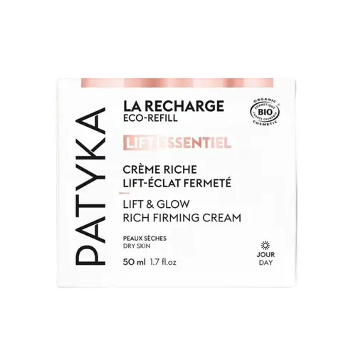 Patyka REFILL Lift & Glow Rich Firming Cream – Крем для лица для сухой кожи, сменная упаковка 50 мл