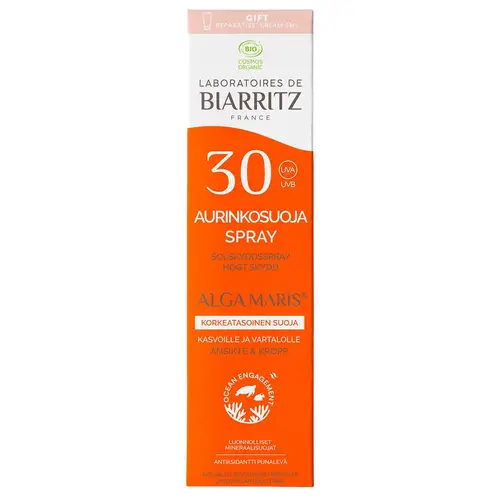 Солнцезащитный спрей Alga Maris SPF30 100 мл + восстанавливающий крем 5 мл