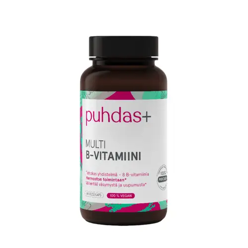 Pure+ Multi B-Vitamin 60 капсул.