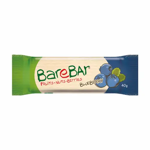Батончик Leader BareBar Date со вкусом черники 40 г - лот