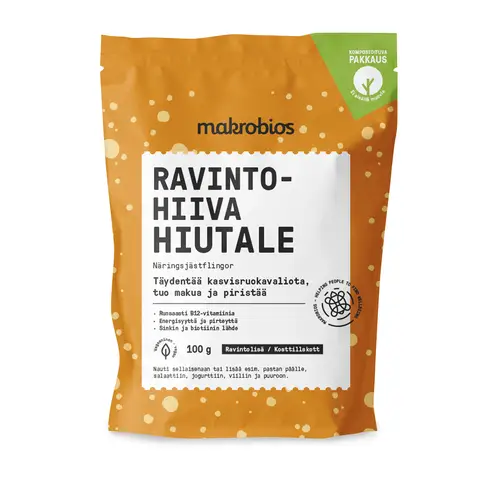 Пищевые дрожжи Makrobios хлопья 100 г