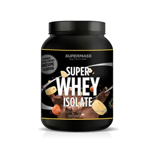 Supermass Nutrition Super Whey Isolate со вкусом банана и фундука 1300 г