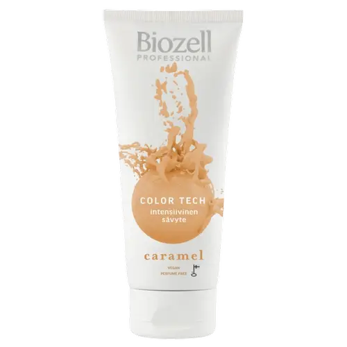 Biozell Professional Color Tech - Интенсивный оттенок Карамель 200 мл - лот