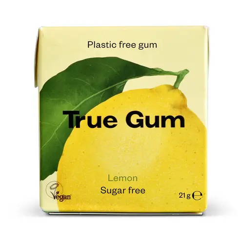 Жевательная резинка True Gum Xylitol со вкусом лимона — без сахара 21 г