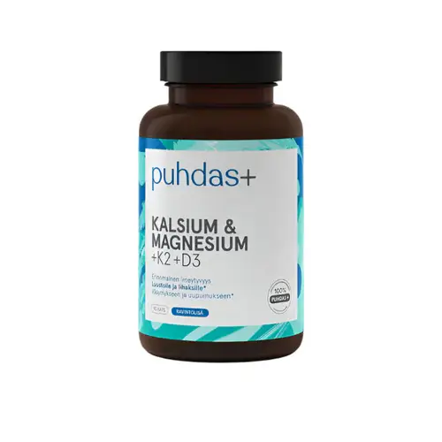 Pure+ Кальций и магний + K2 + D3 90 капс.