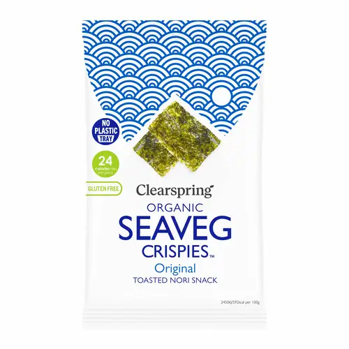 Снэк из морских водорослей Clearspring 4 г — дата 02/2026