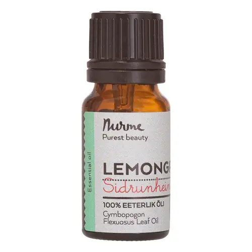 Nurme Lemongrass Essential Oil - эфирное масло лемонграсса 10 мл