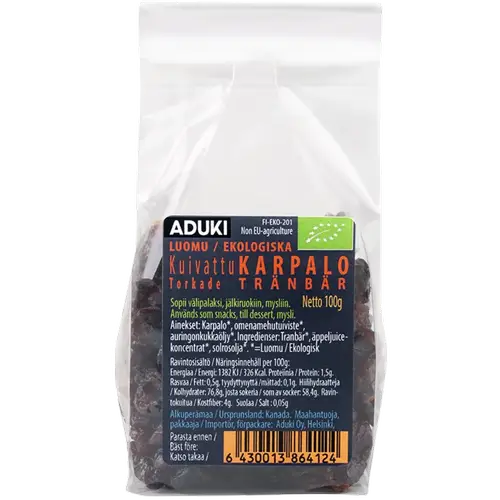 Сушеная клюква 100 г