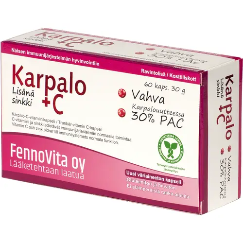 Клюква + Витамин С и Цинк 60 шт. / 30 г