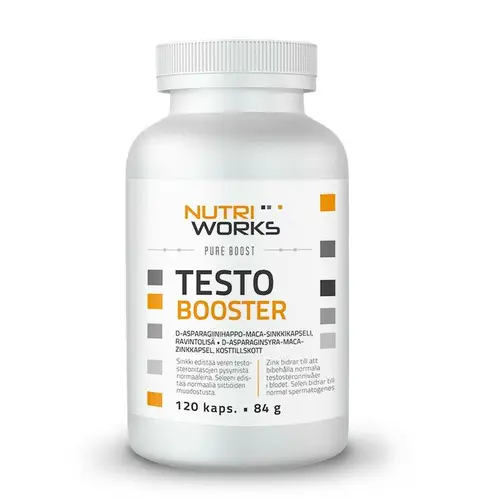 Nutri Works Testo Booster 120 капс.
