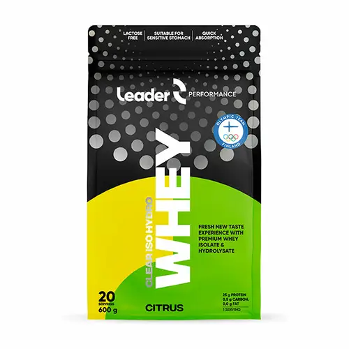 Leader Performance Clear Iso-Hydro Whey Citrus 600 г