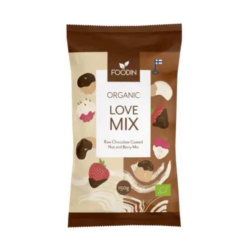 Foodin Love-Mix Сыроедческая шоколадная смесь 150 г