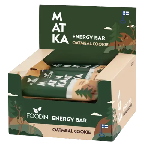 Овсяное печенье Foodin MATKA Energy Bar 12 x 50 г ОПТОМ