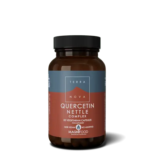 Terranova Quercetin Nettle Complex - Кверцетин и крапива 50 капсул.