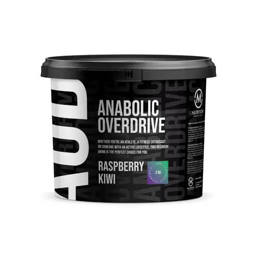 M-Nutrition Anabolic Overdrive Raspberry & Kiwi - восстанавливающий напиток со вкусом малины и киви, 2 кг