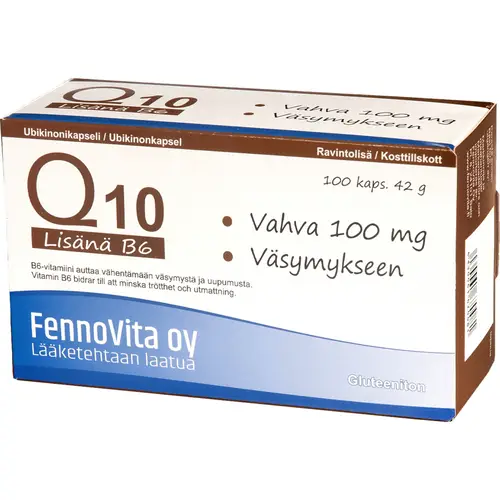 Убихинон Q10 100 мг + витамин B6 100 шт.