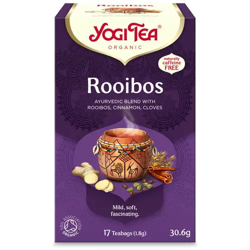 Чайная смесь Yogi Tea Rooibos, 17 чайных пакетиков