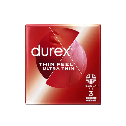 Презервативы Durex Thin Feel Ultra Thin, 3 шт.