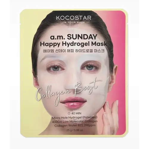KOCOSTAR a.m. SUNDAY Happy Hydrogel Mask - Маска для лица 1 шт.