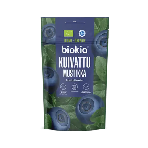 Сушеная черника Biokia органическая 50 г — распродано