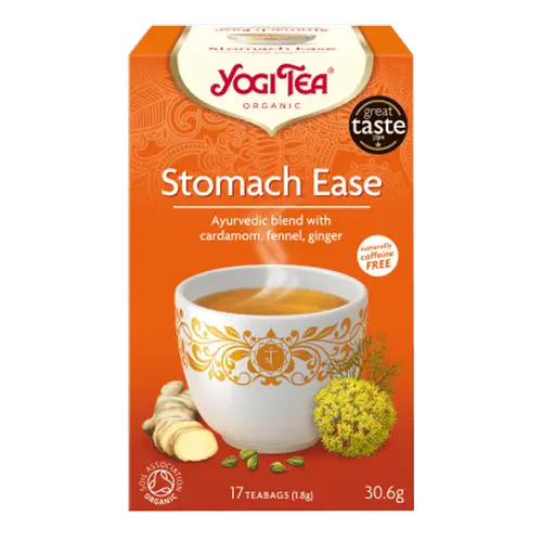 Органический травяной чай для желудка Yogi Tea, 17 чайных пакетиков