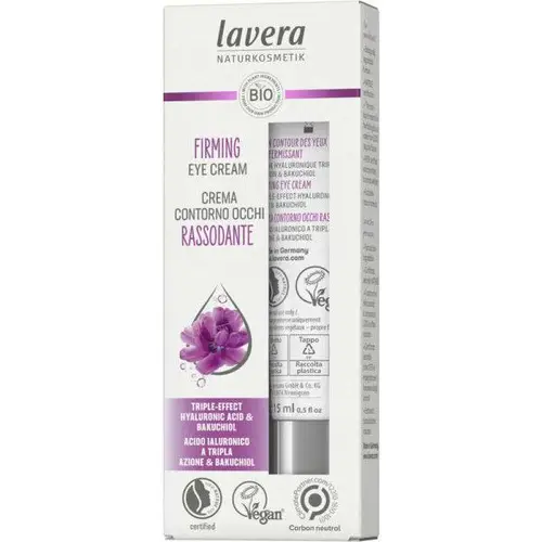 Lavera Firming Eye Cream - Укрепляющий крем для кожи вокруг глаз 15 мл