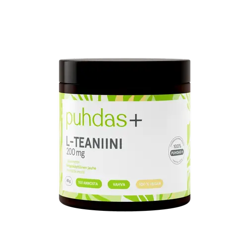 Pure+ L-теанин 200 мг 40 г